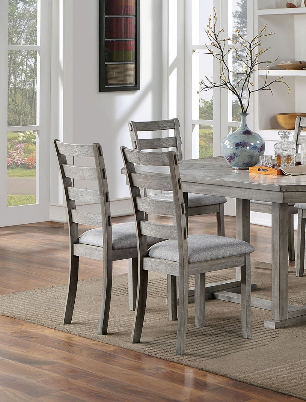 Rustic Grey 7pc.Dining Set