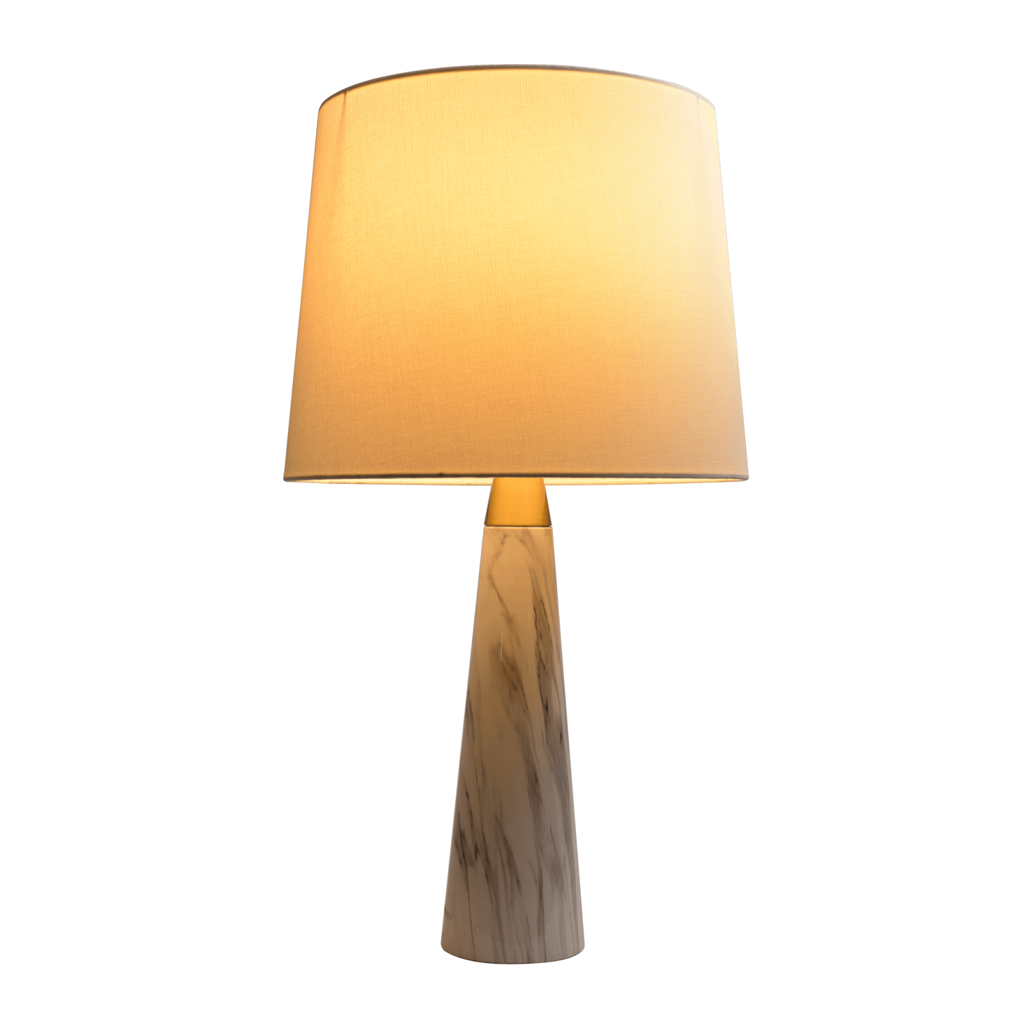 Faux Marble Table Lamp