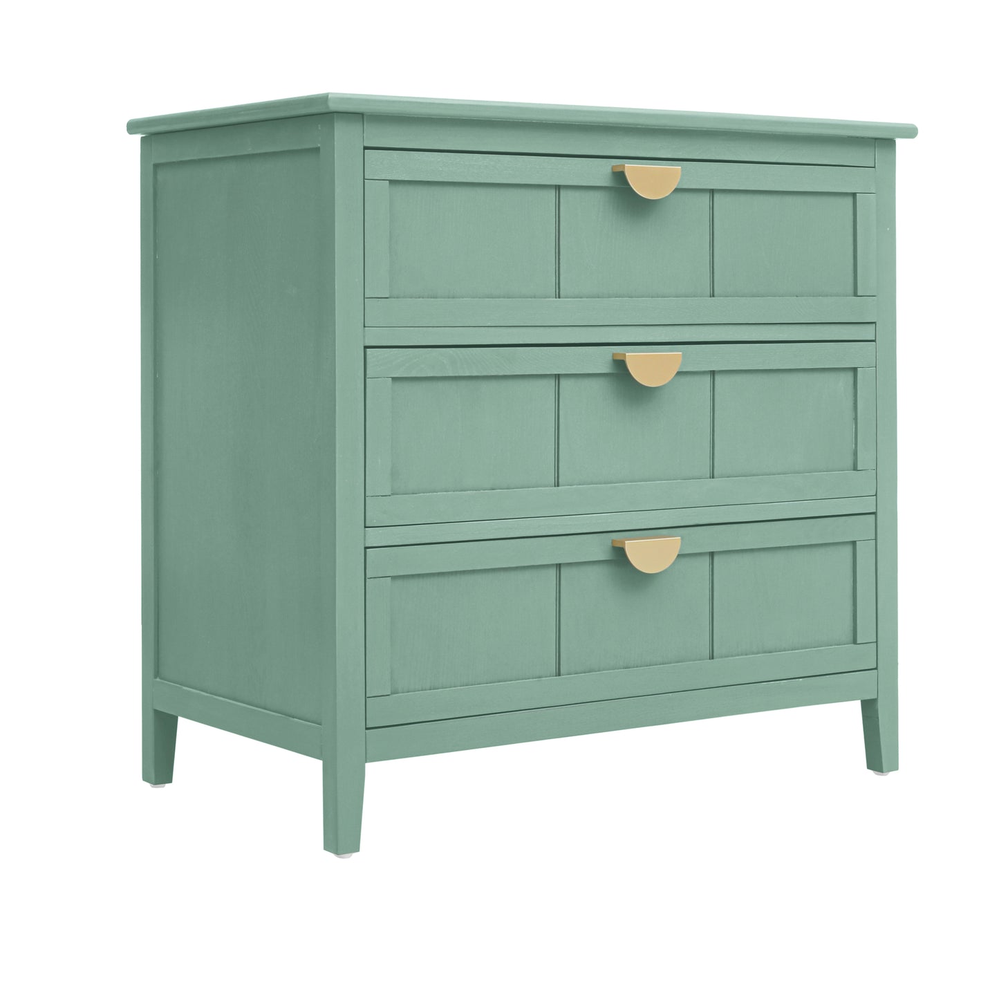 Green 3 Drawer Dresser