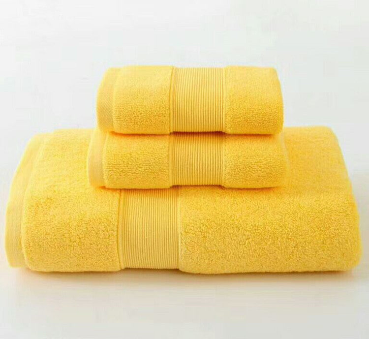 Yellow 3pc. Towel Set