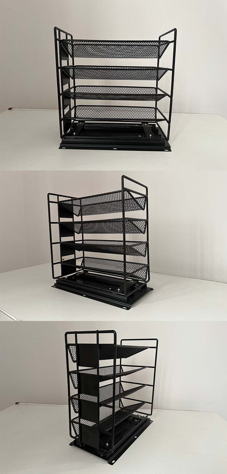 Metal Pull-Out Storage Rack