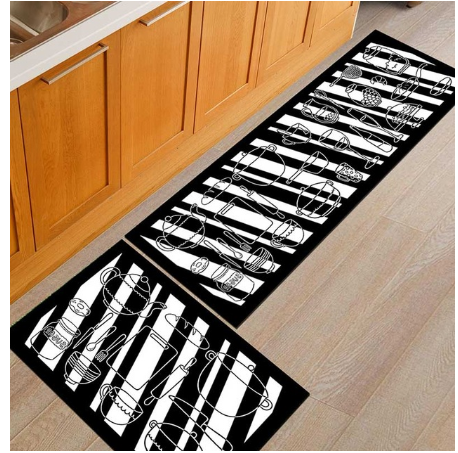 Non-Slip, Oil-Proof Kitchen Runner.