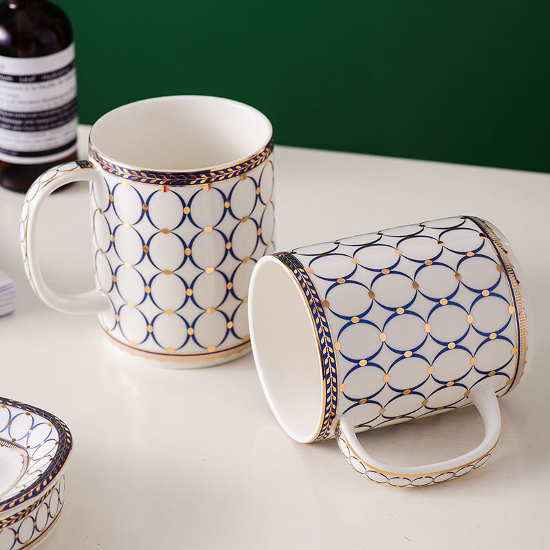 Fancy Ceramic Five-piece Bathroom Set