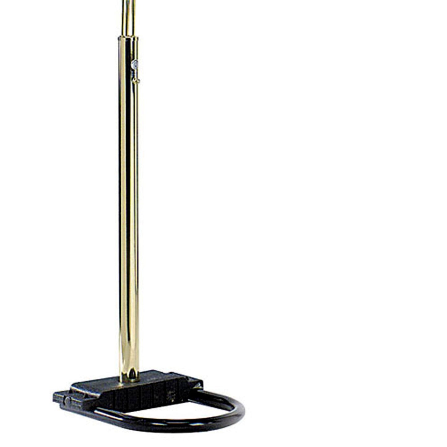 Polished Brass 5 adjustable Arch Arm Floor Lamp