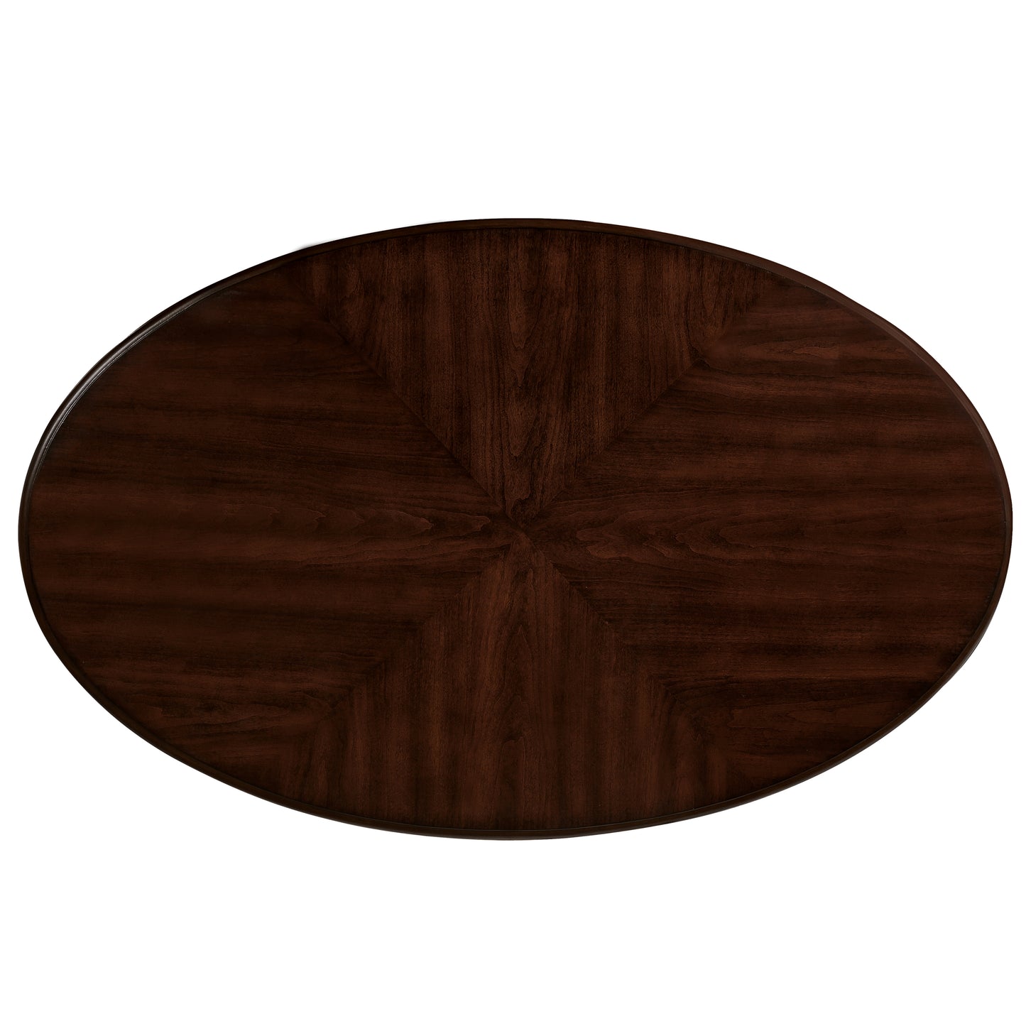 Cherry 3 pc. Oval Coffee Table Set