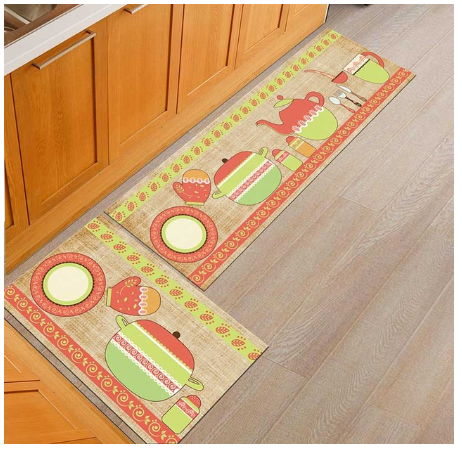 Non-Slip, Oil-Proof Kitchen Runner.