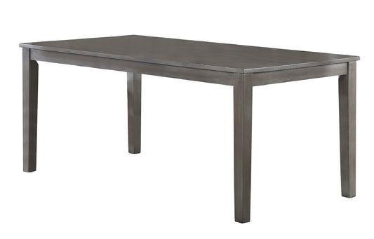 Gray Contemporary Dining Table