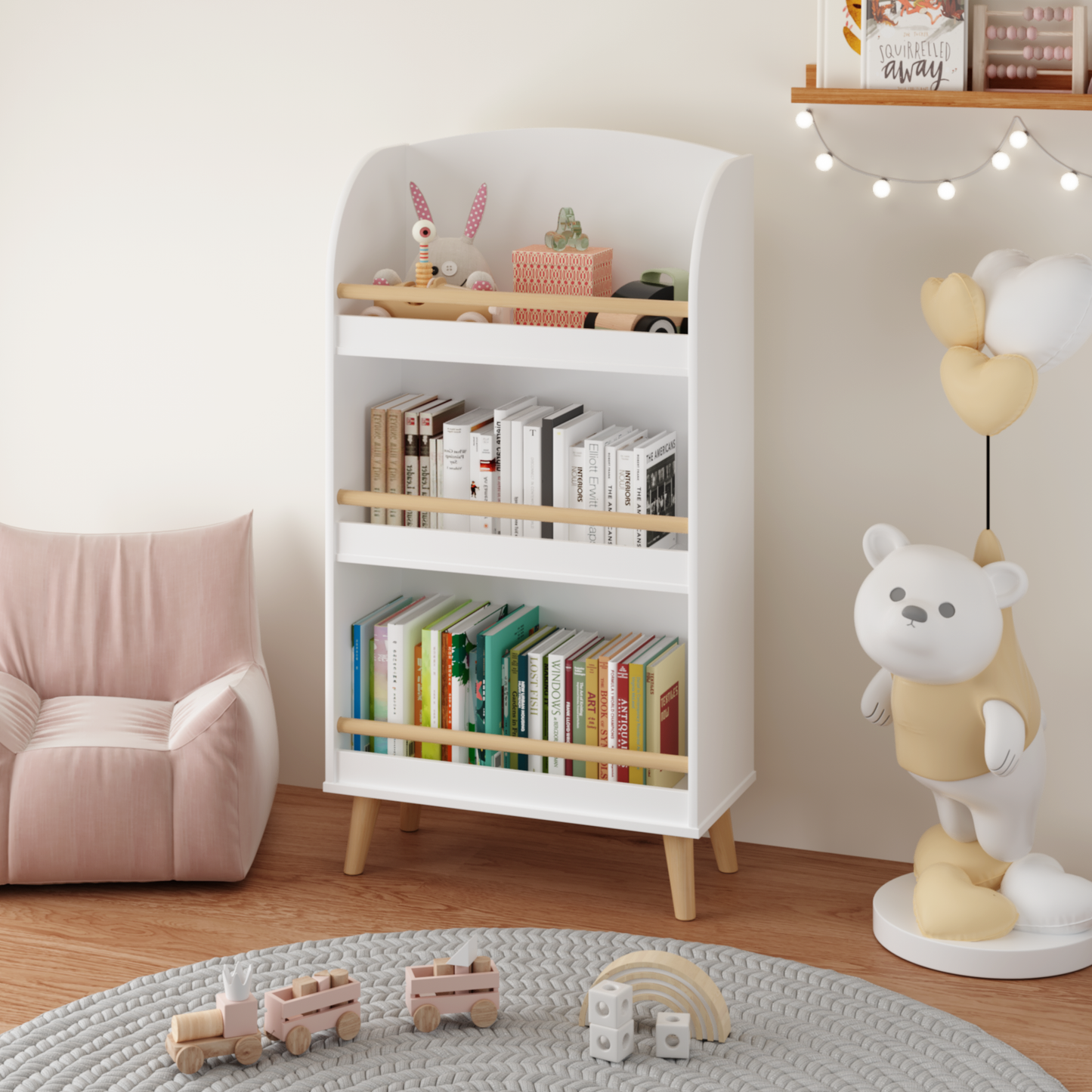 Kids 3-Tier Bookcase