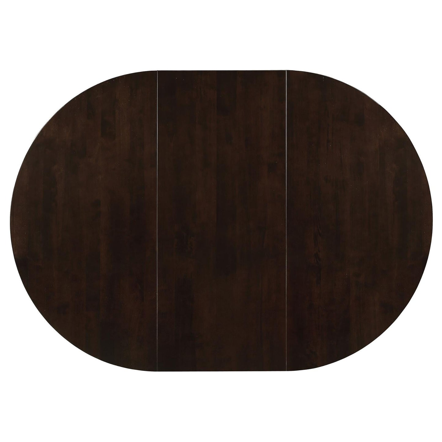 Oval Cappuccino Dining Table