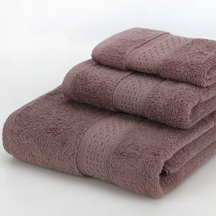 Brown 3 pc. Towel Set