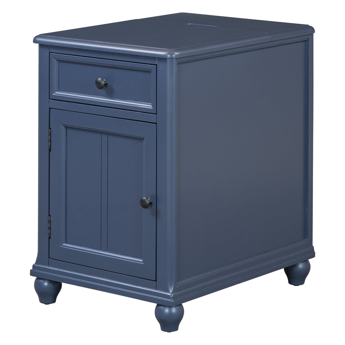 Navy Side Table