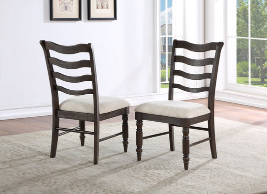 Hutchins - Side Chair (Set of 2) - Dark Brown