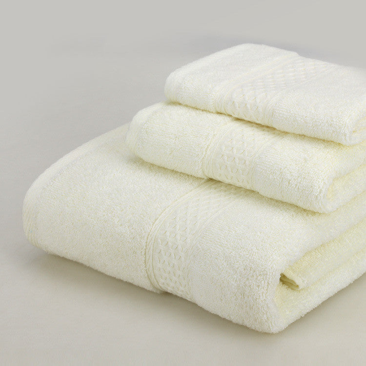 Cream 3 pc. Towel Set