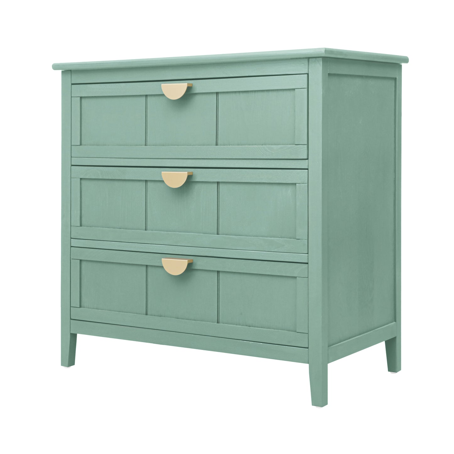 Green 3 Drawer Dresser