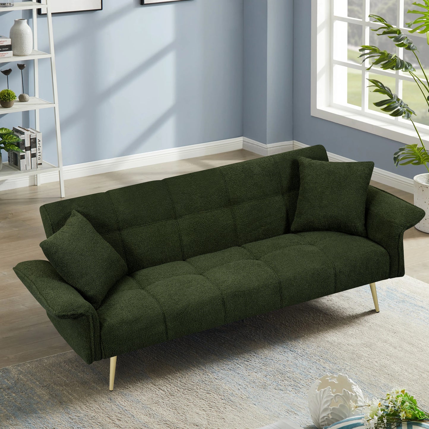 Moss Green Futon