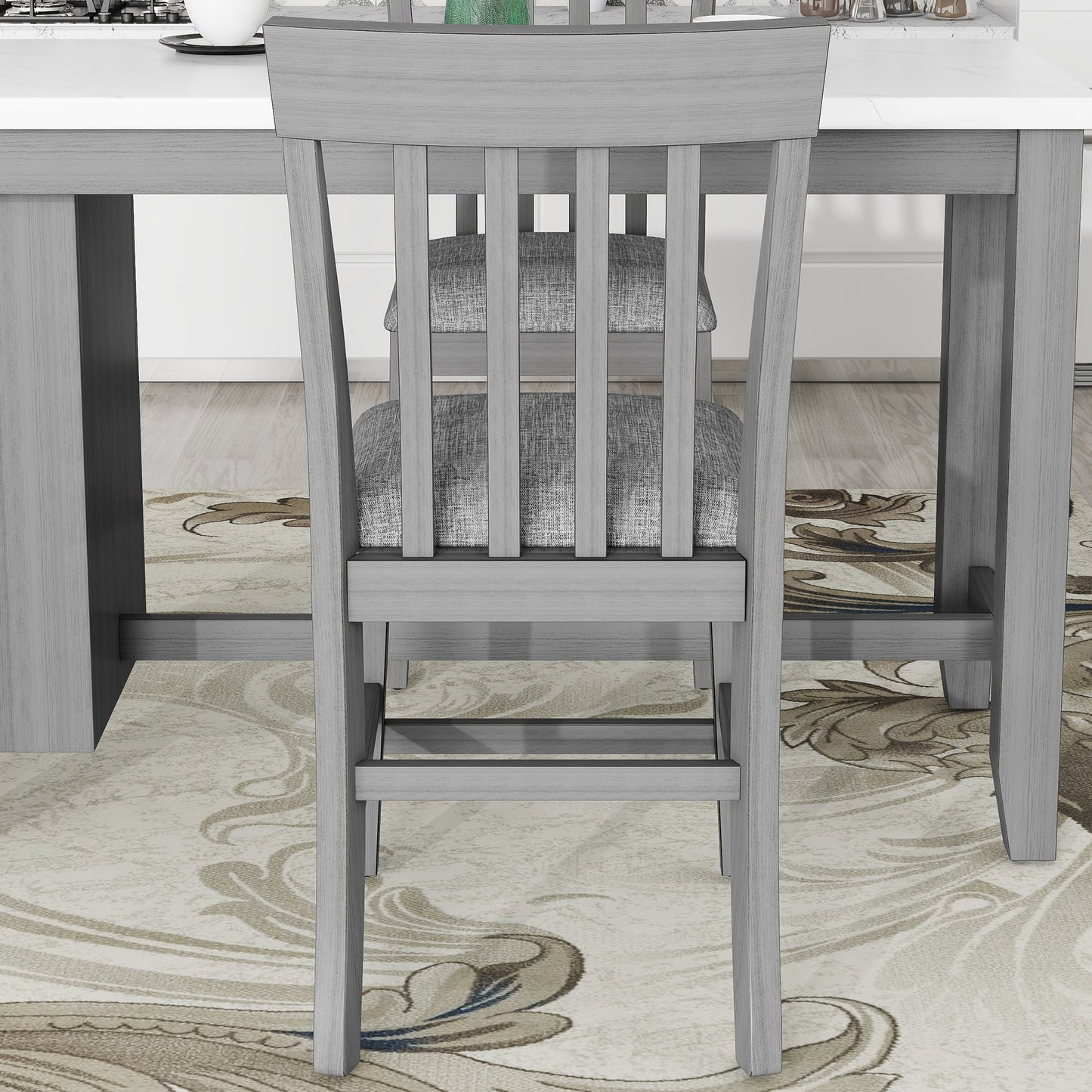 Grey 3-piece Counter Height Dining Set