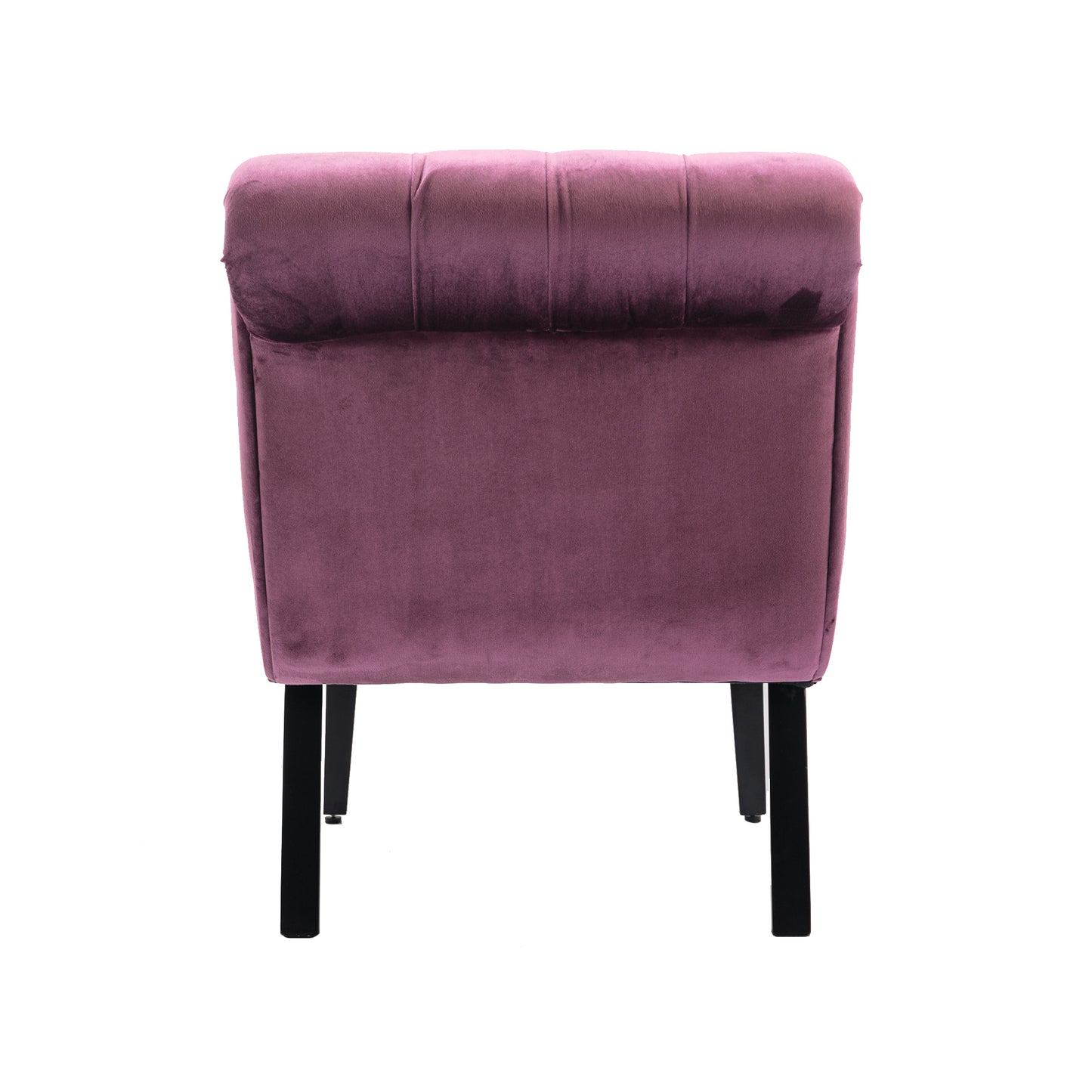 Modern Purple Tufted Velvet Chaise