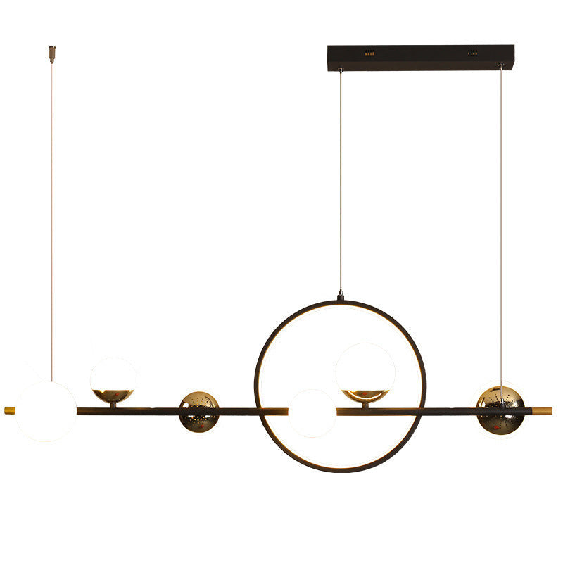 Modern Nordic Creative Long Chandelier.