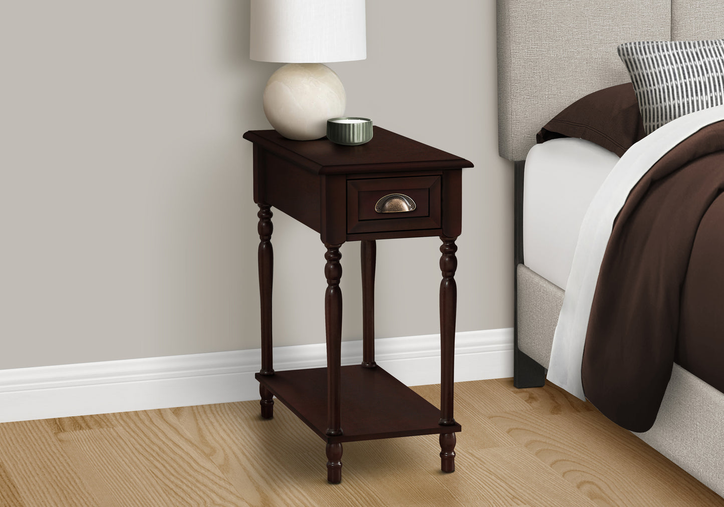 Traditional 2 Tier End Table