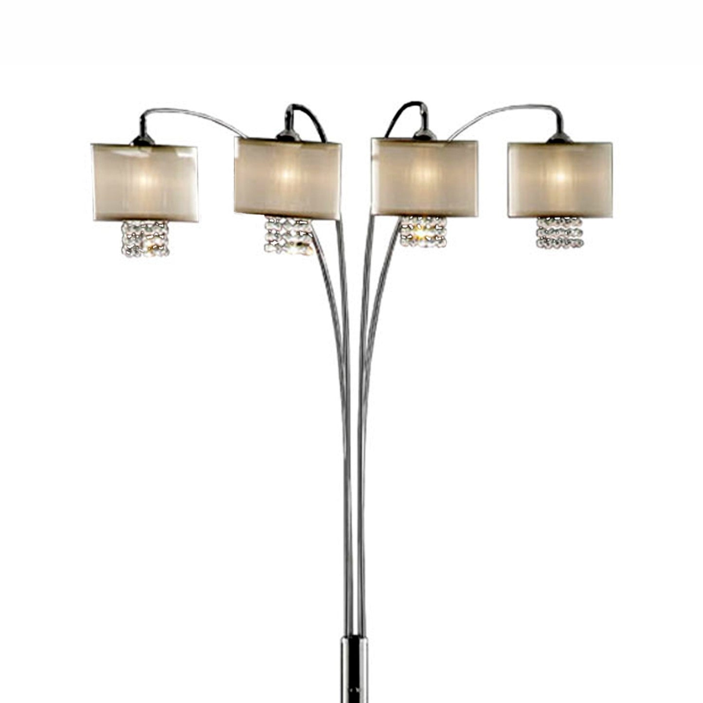 Unique Arching 4 Light Floor Lamp