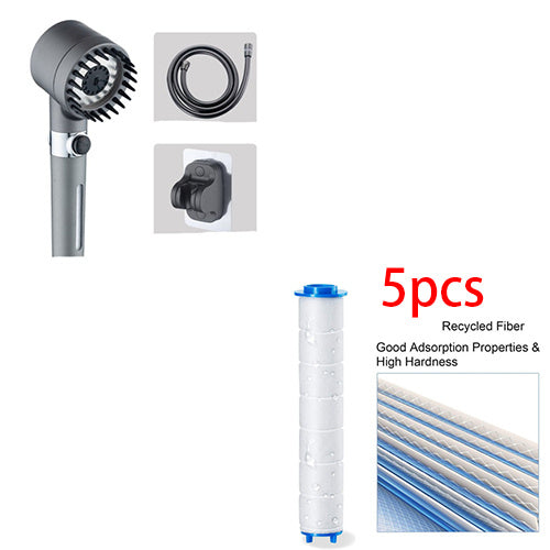 4/1 High Pressure 3 Mode Shower Head