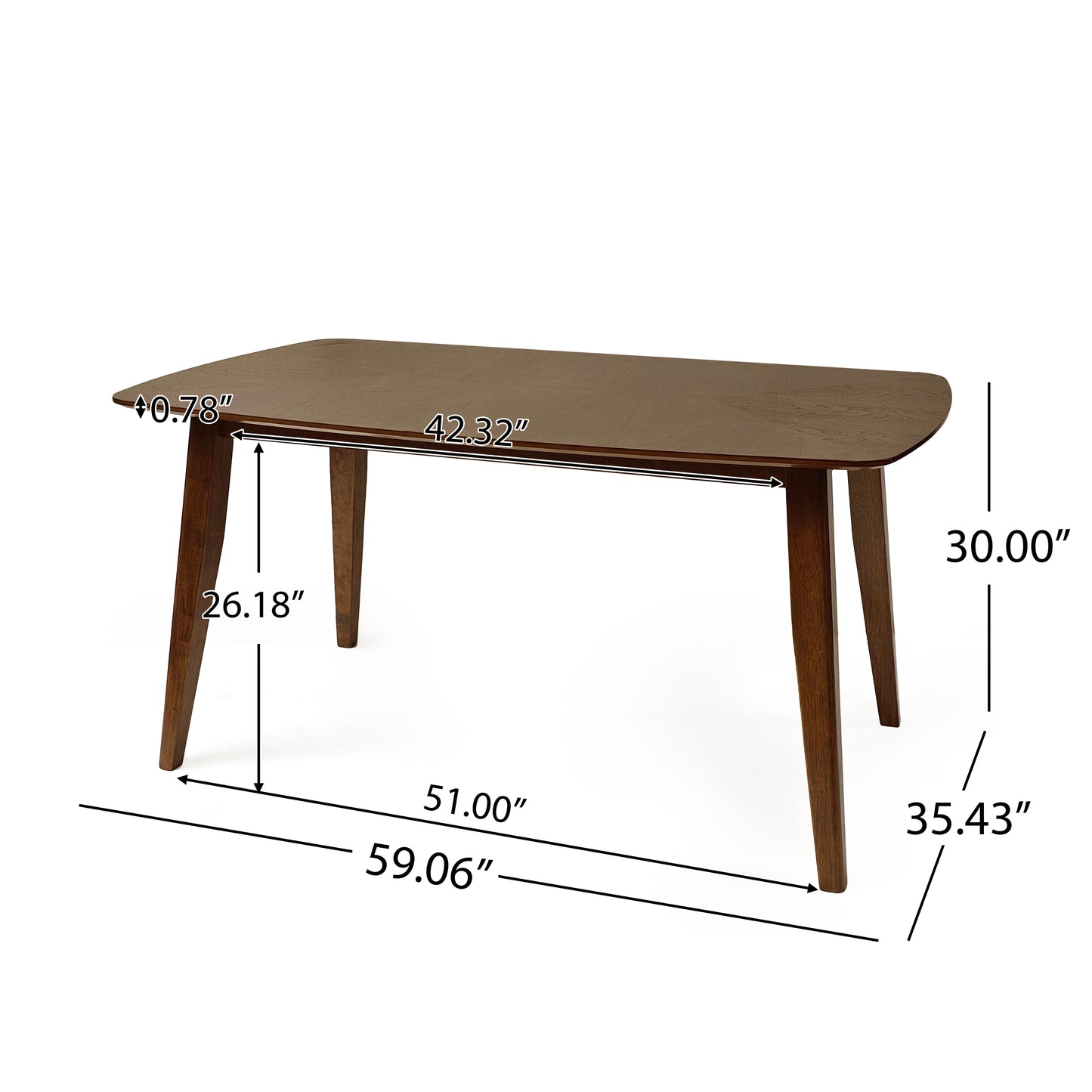 Walnut Dining Table