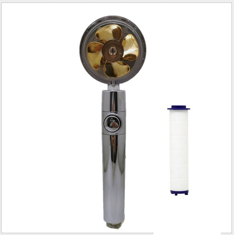 Turbocharged High Pressure Propeller Shower Head