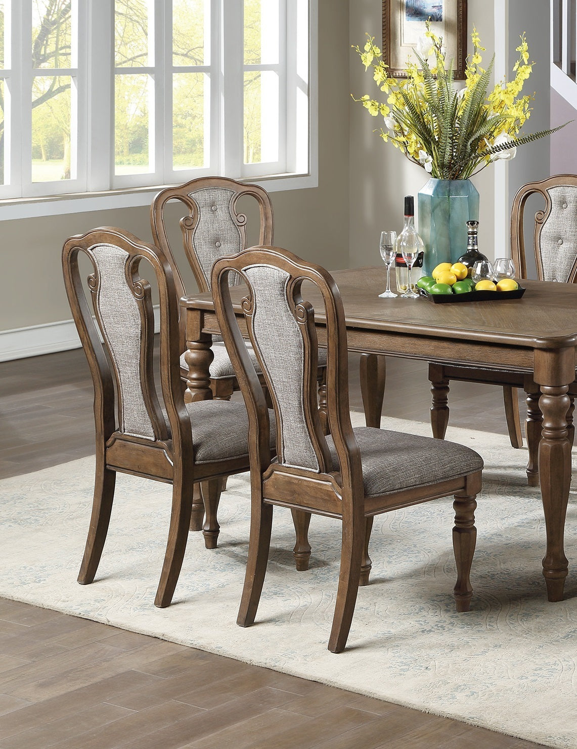 Set of 2 Elegant Dining Chairs