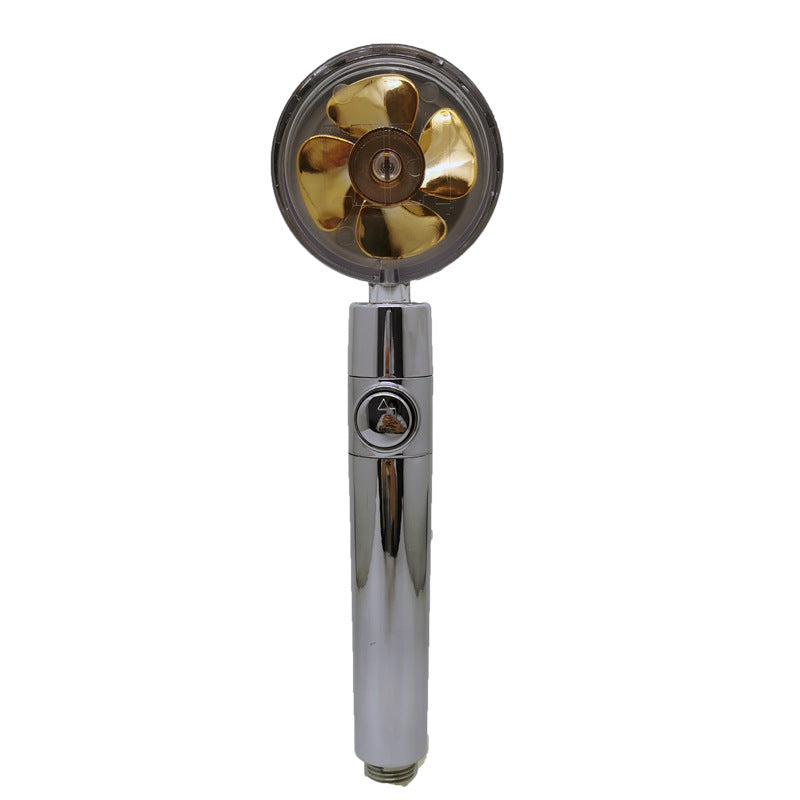 Turbocharged High Pressure Propeller Shower Head