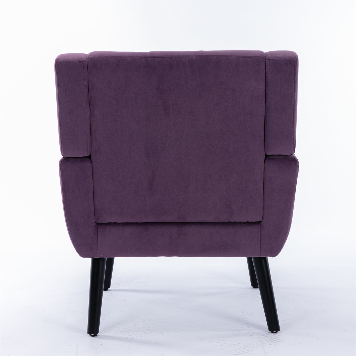 Purple Velvet Accent Chair