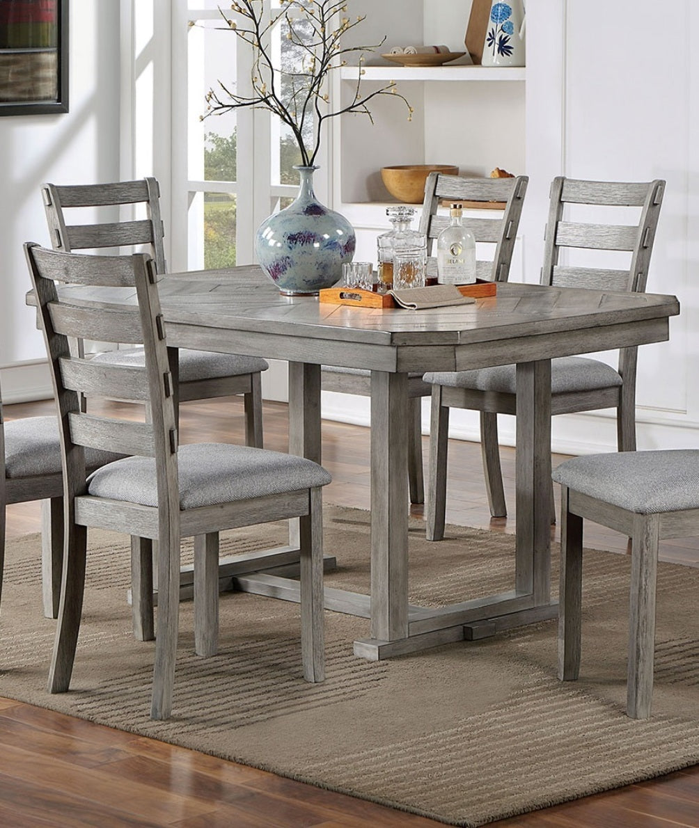 Rustic Grey 7pc.Dining Set