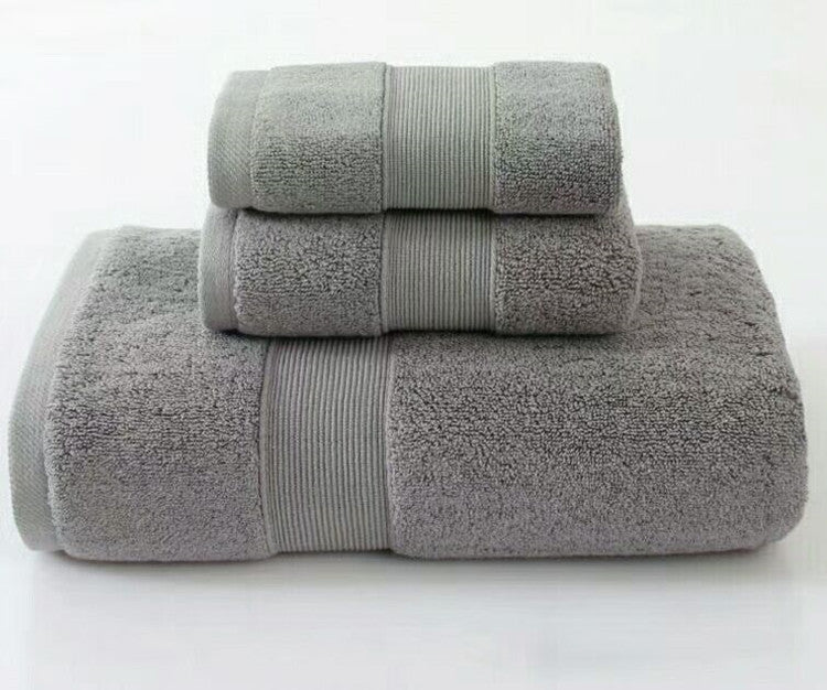 Grey 3pc. Towel Set