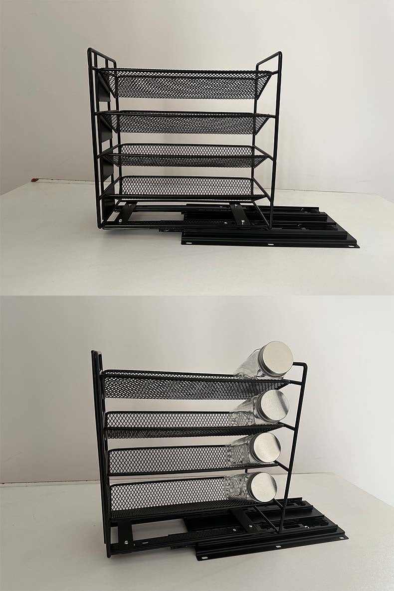 Metal Pull-Out Storage Rack