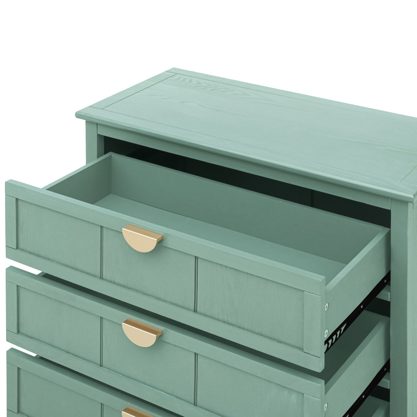 Green 3 Drawer Dresser