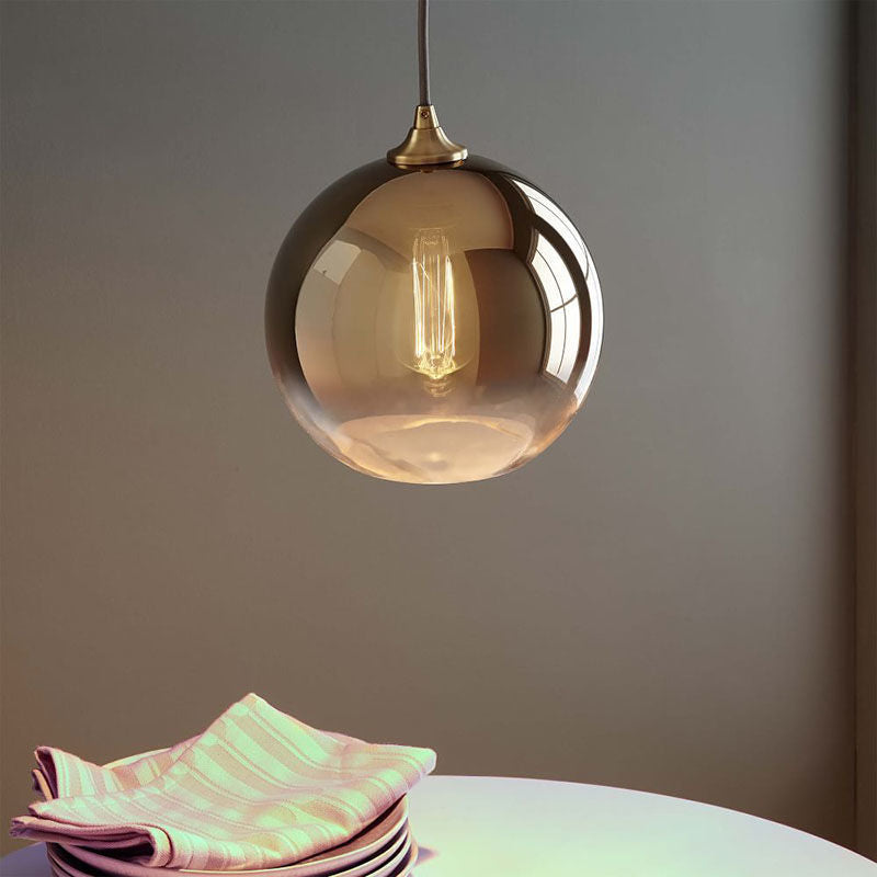 Gradient Globe Pendant Lights.