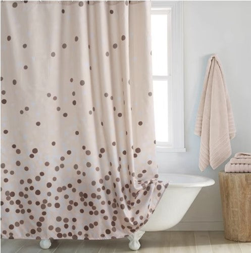 Retro Thickened Waterproof Partition Shower Curtains