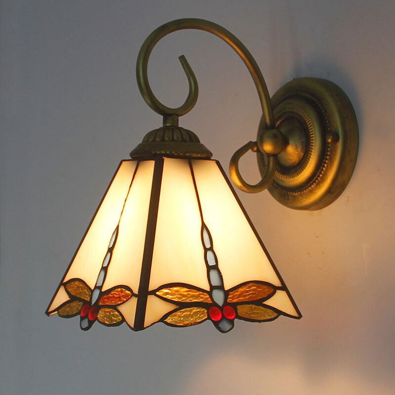 Stained Glass Wall Lantern