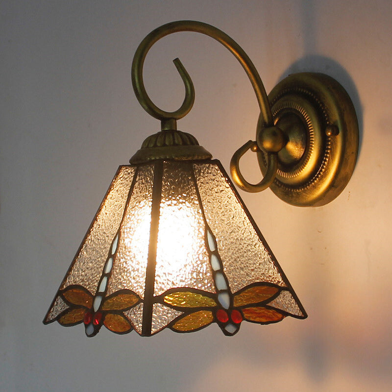 Stained Glass Wall Lantern