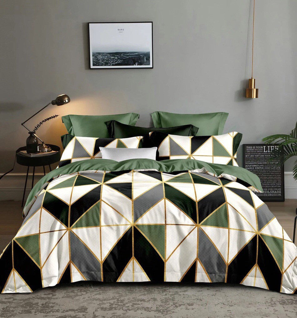 Geo Bedding Sets.