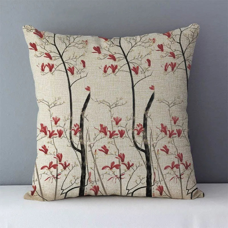 Colorful Trees Accent Pillow Covers