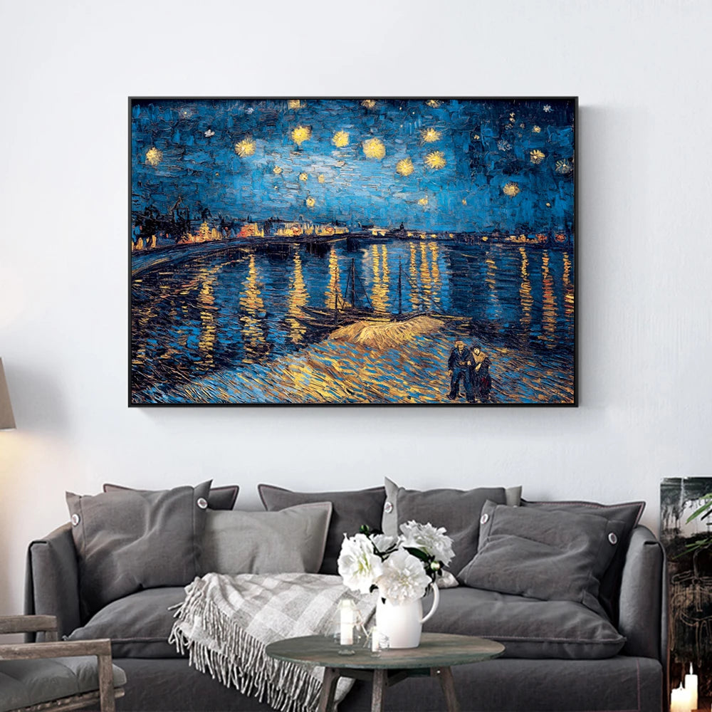 Van Gogh Starry Night Canvas Replica