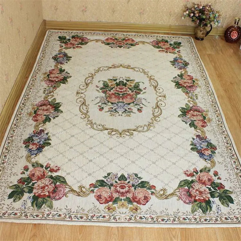 Antique Floral Area Rug