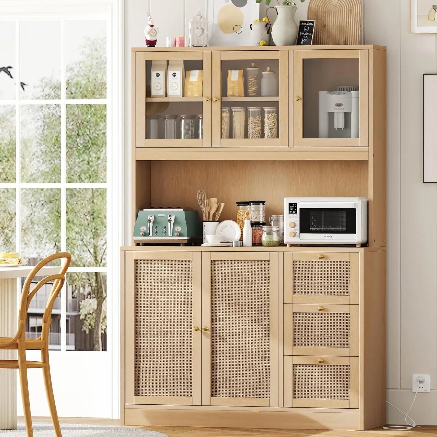 Farmhouse Style Kitchen Hutch