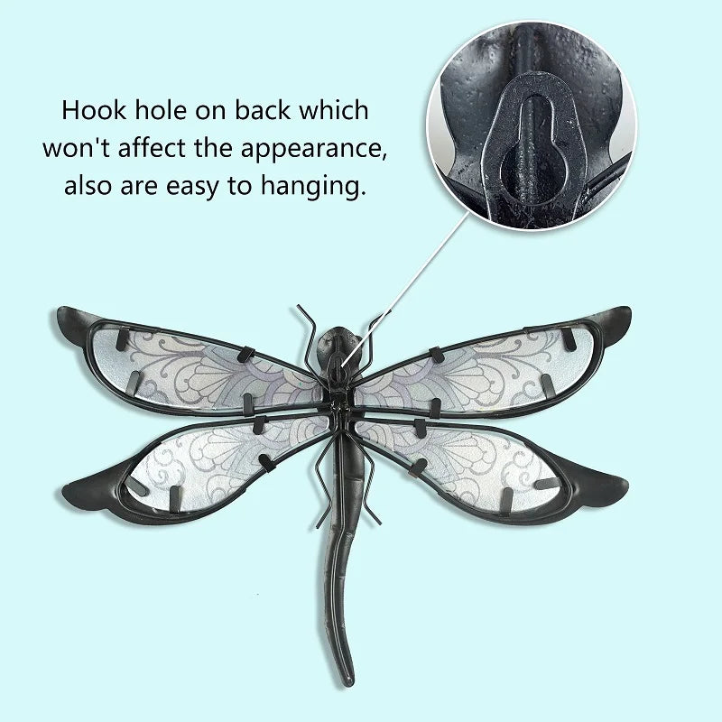 Metal Dragonfly & Butterfly Wall Decor