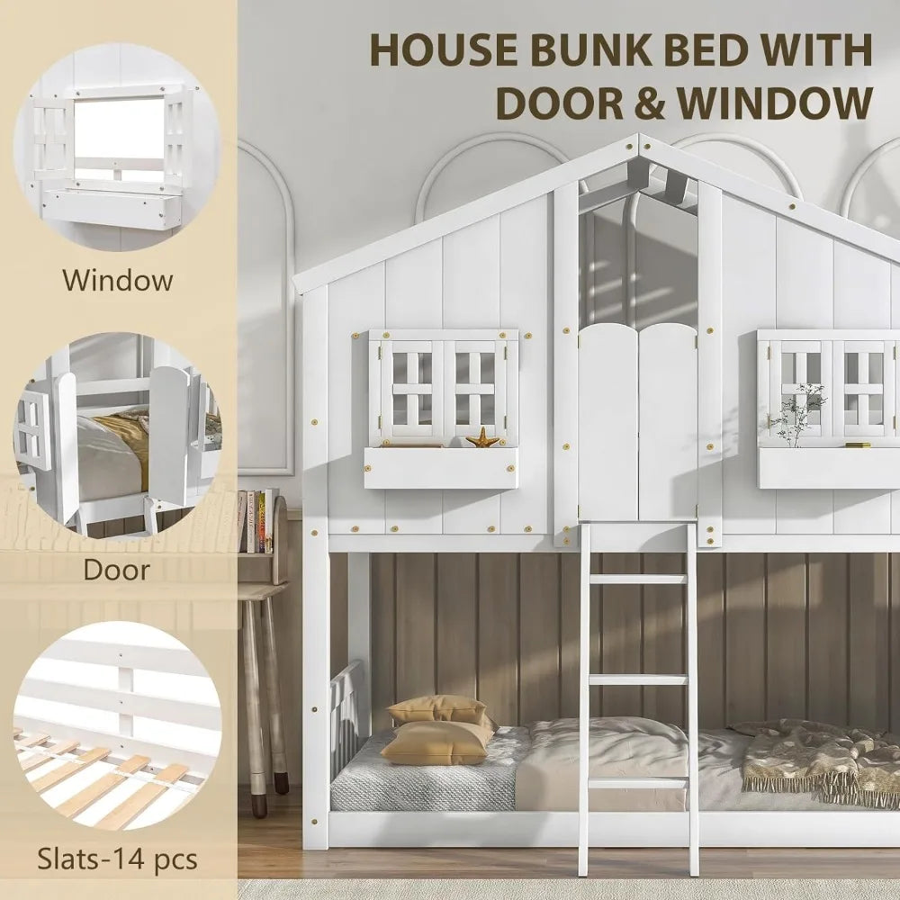 Twin Treehouse Bunk Bed