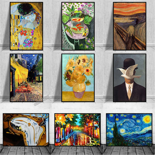 Famous Artist Canvas Prints