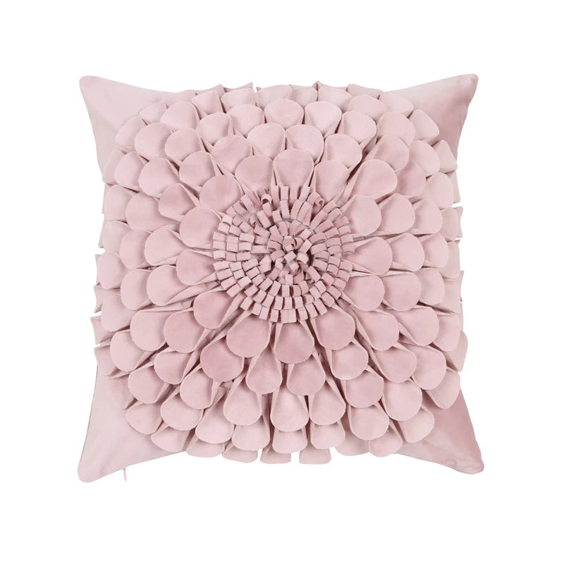 Pink Flower Pillow                   40909762363458