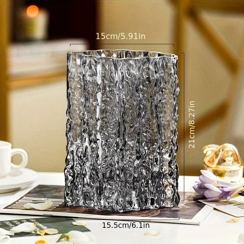 Gray Glacier Decorative Vase 41036116590658