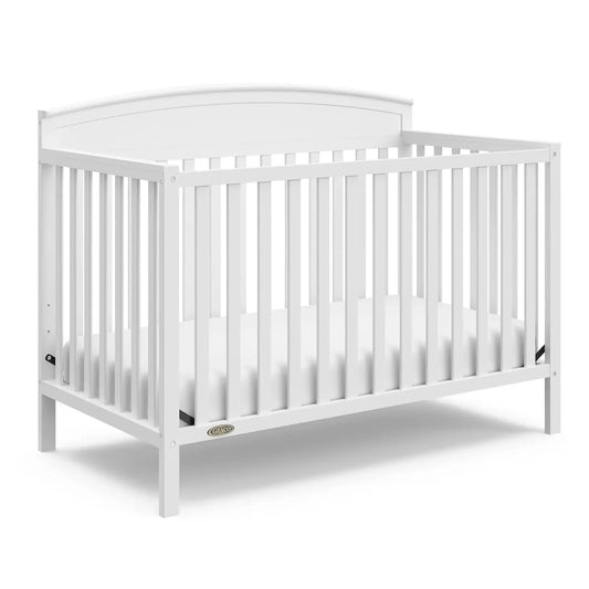 White Graco Benton 5-in-1 Convertible Crib