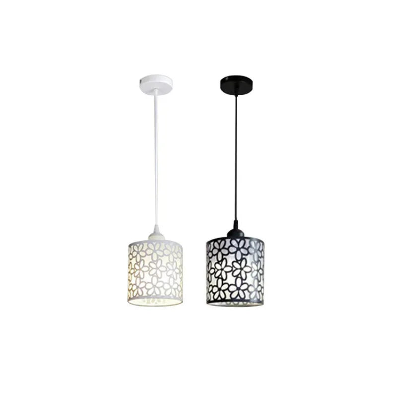 Nordic Creative Iron Floral Pendant Light 